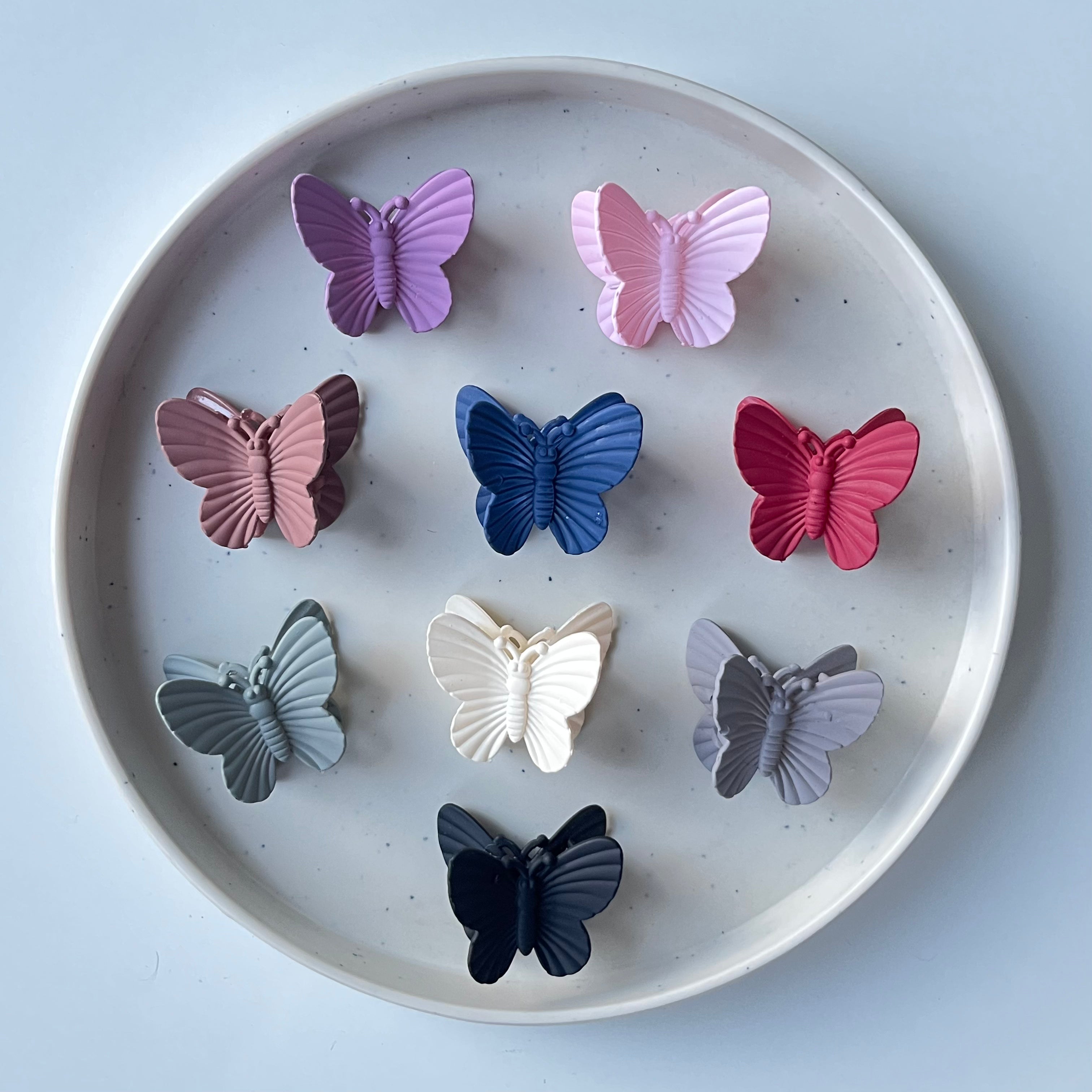 Papillon Matte Claw Clip – Small (Vault Set of 9)